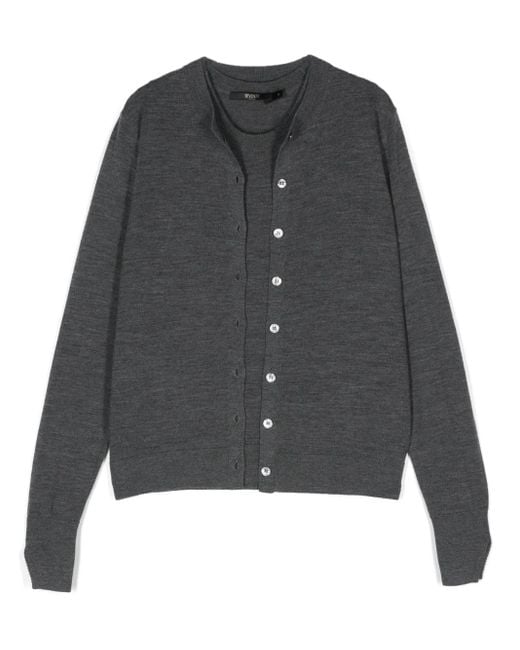 Seventy Gray Wool Knitted Set