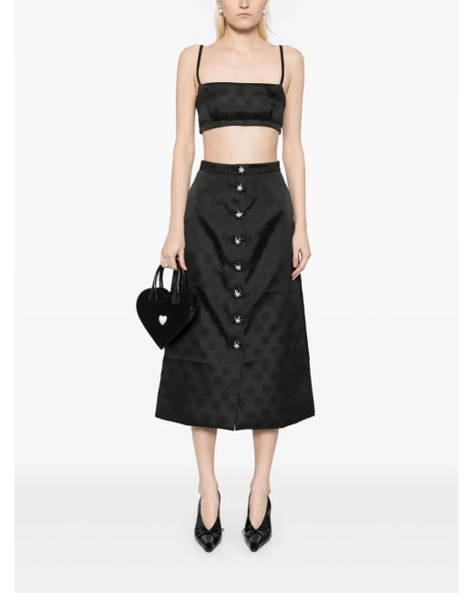 Macgraw Black Abbey Tank Top