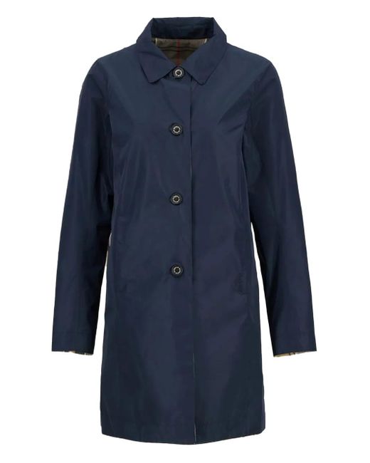 Barbour Babbity リバーシブル レインコート Blue
