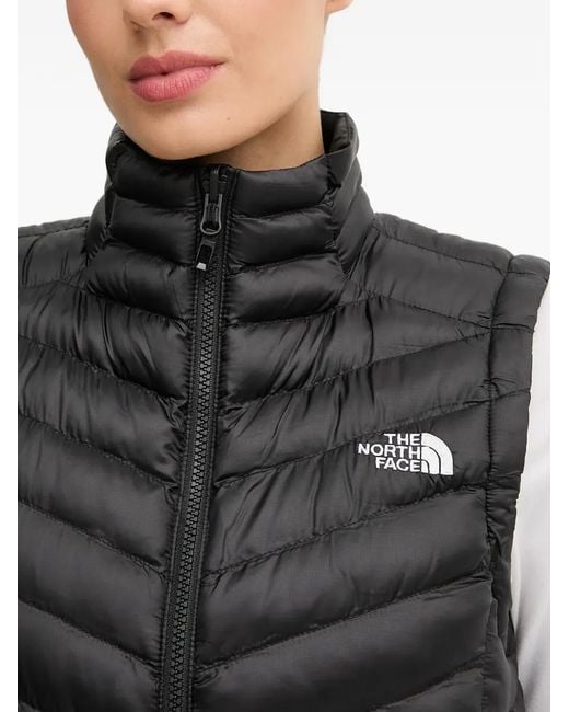 The North Face Black Zip-Up Quilted Gilet