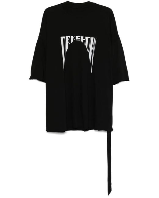 メンズ Rick Owens Tommy T Tシャツ Black