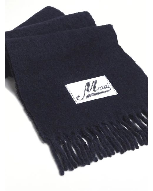 Marni Blue Scarfs for men