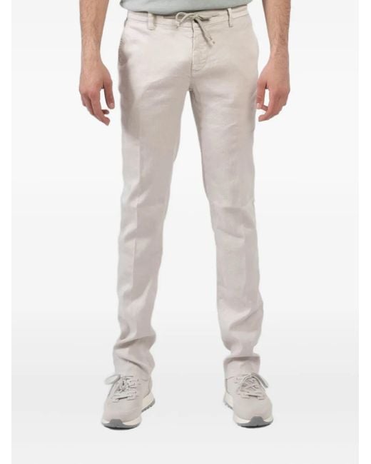 Mason's Gray Drawstring Trousers for men