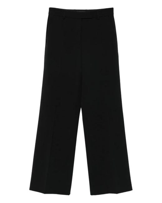 Seventy Black Wide-Leg Trousers