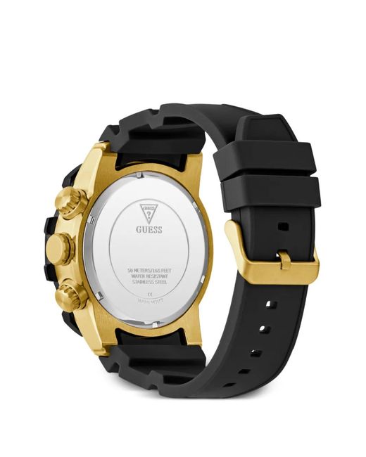 Guess Black Multifunctional 52Mm Watch for men