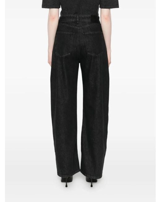 Sportmax Black Cotton Denim Jeans