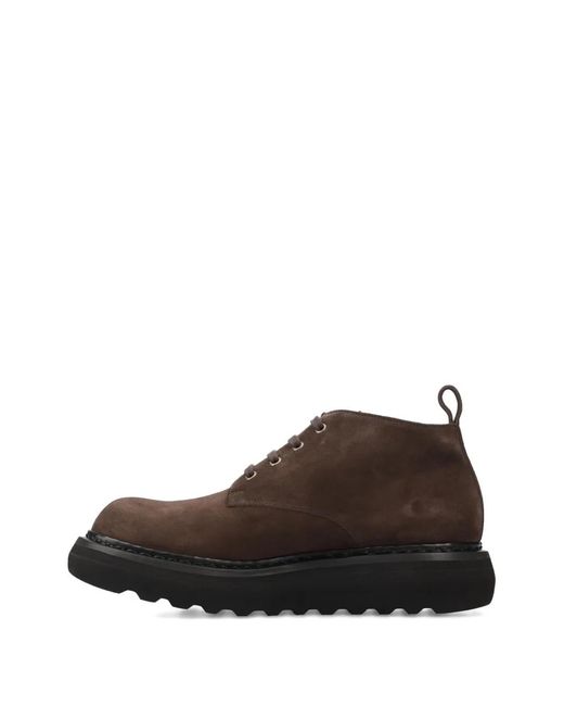 Premiata Brown Suede Boots for men