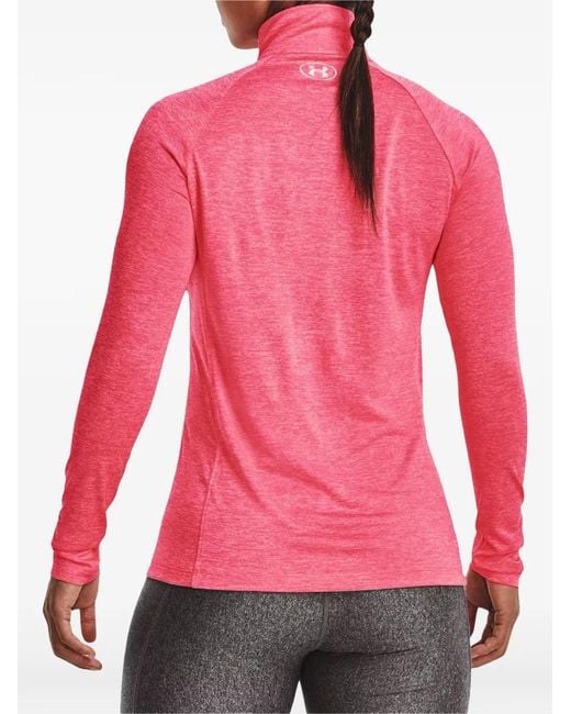 Under Armour Pink Tech Half-Zip Top