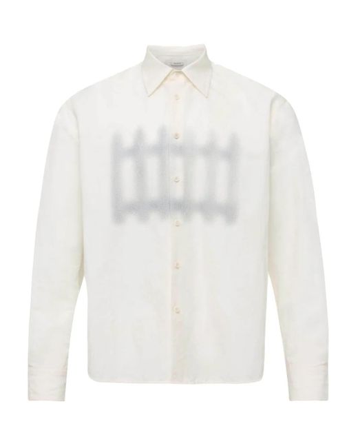 J.W. Anderson プリント シャツ White