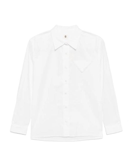 THE GARMENT White Cyprus Pocket Shirt