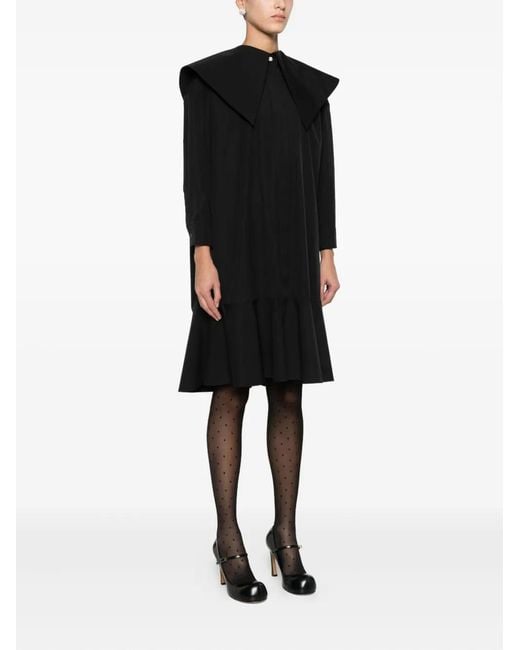 Viktor & Rolf Black Cotton Shirt Dress