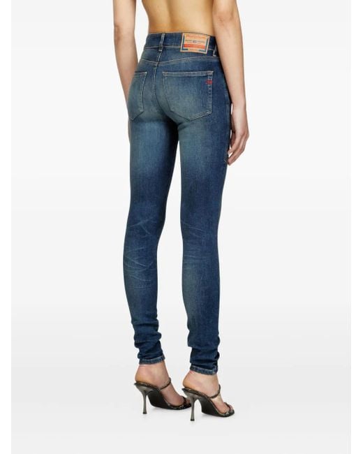 DIESEL Blue 2017 Slandy Jeans