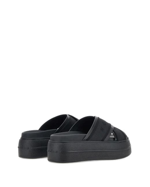 Hogan Black 60Mm Skyscraper Slides