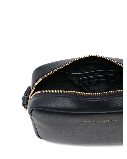 Tommy Hilfiger Blue Logotape Camera Cross Body Bag