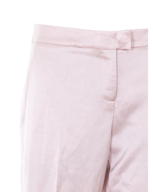 ANDAMANE Pink Gladys Straight-Leg Trousers