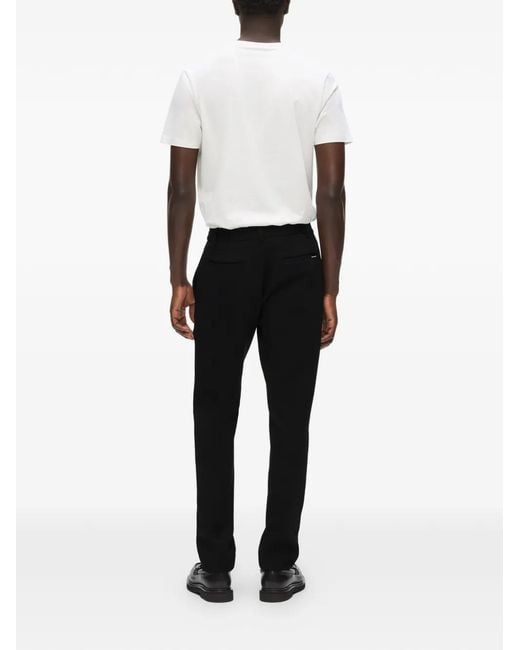 Karl Lagerfeld Black Pantalon De Costume Punto for men