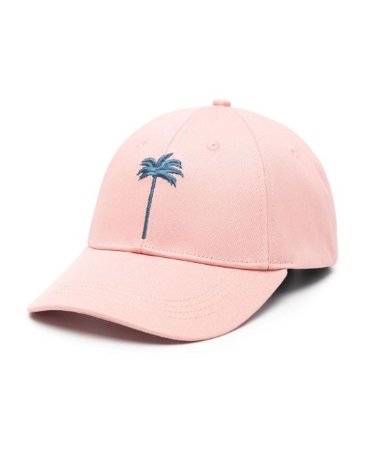 Palm Angels Pink The Palm Baseball Cap