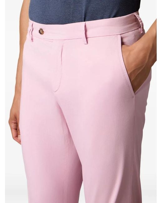 Brooks Brothers Pink Cotton Trousers for men