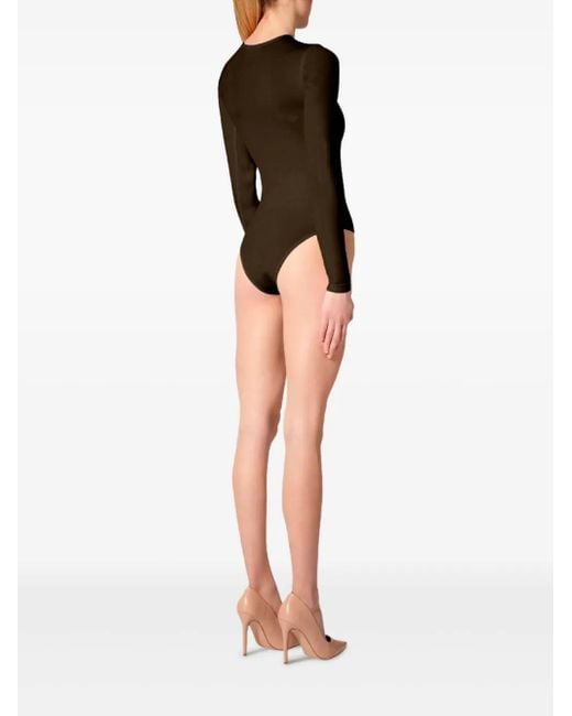 Wolford Brown Berlin Bodysuit