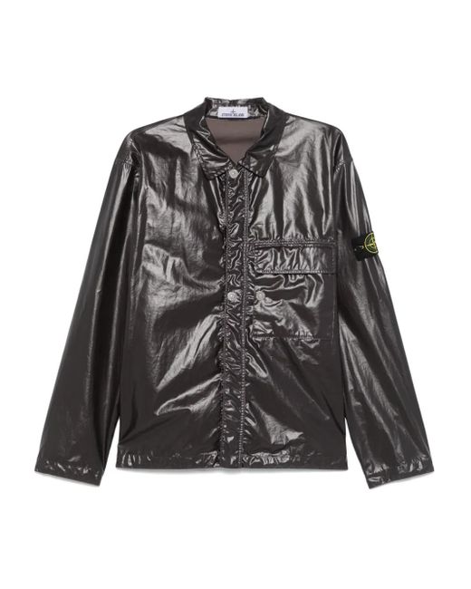メンズ Stone Island オーバーシャツ Black