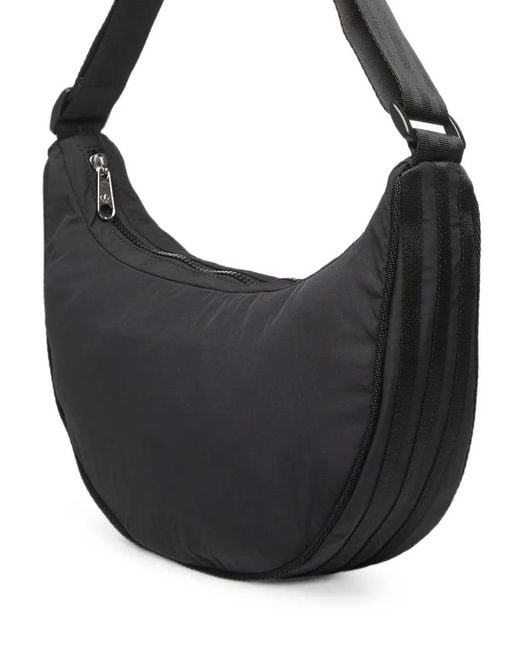 Adidas Black Everyday Icons Half-Crescent Shoulder Bag