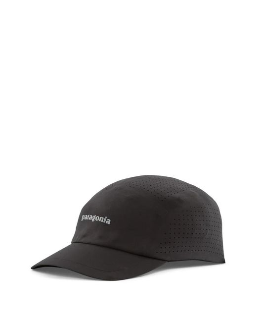Patagonia Black Perforated Baseball Cap for men
