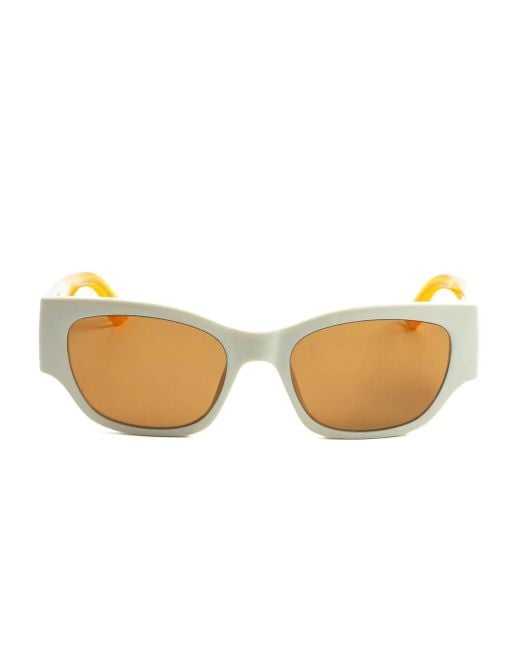 Karl Lagerfeld Natural Square-Frame Sunglasses