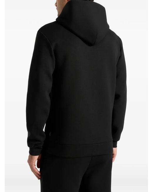 Manière De Voir Black Drew Regular-Fit Hoodie for men