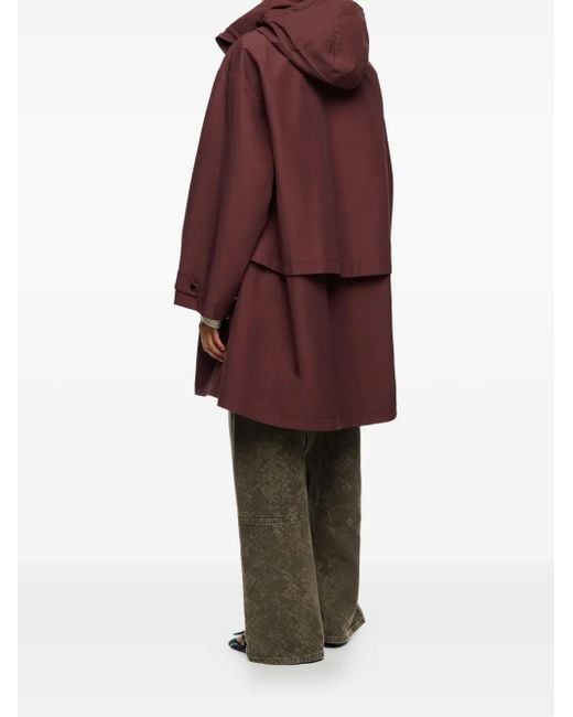 Bimba Y Lola Regenjas Met Capuchon in het Red
