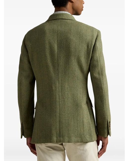 Polo Ralph Lauren Green Rl67 Single-Breasted Blazer for men