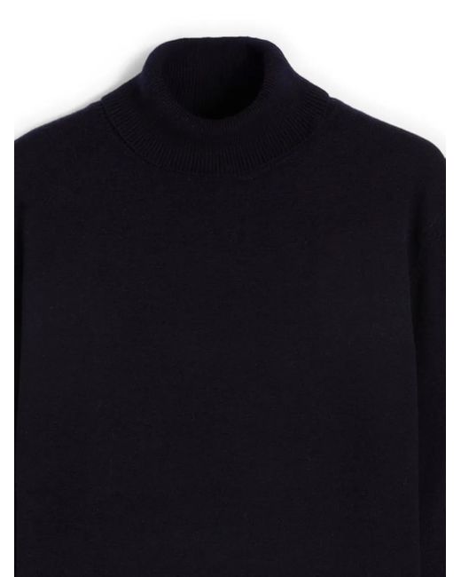 Aspesi Blue Roll-Neck Sweater for men