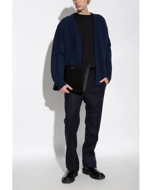 Givenchy Blue Wool Trousers for men