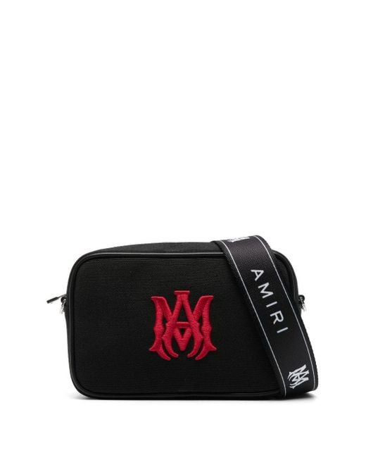 Borsa Messenger Ma di Amiri in Black da Uomo