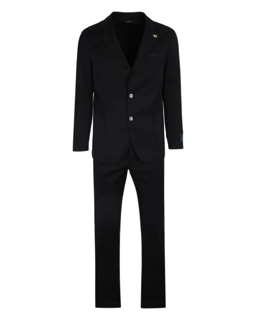 Tombolini Zero Gravity Anzug mit Knöpfen in Black für Herren