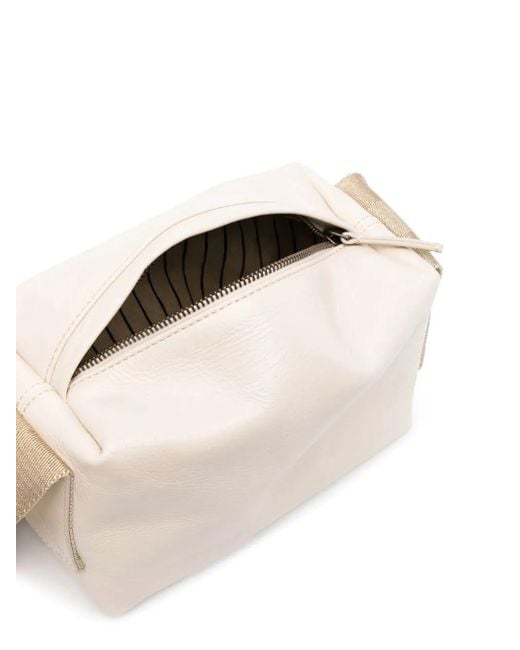 Uma Wang Natural Structured Crossbody Bag
