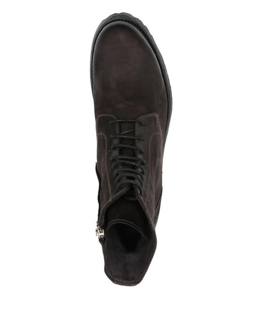 Officine Creative Black Bottines Ikonic 001 À Lacets 40 Mm for men