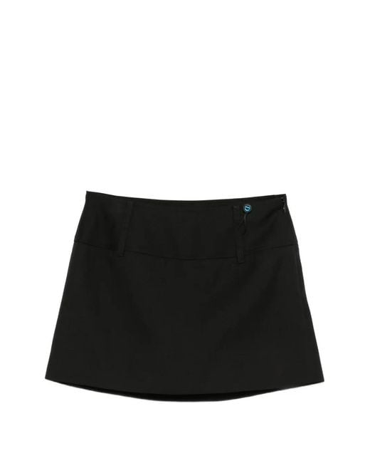 DUNST Black Concealed Fastening Skirt