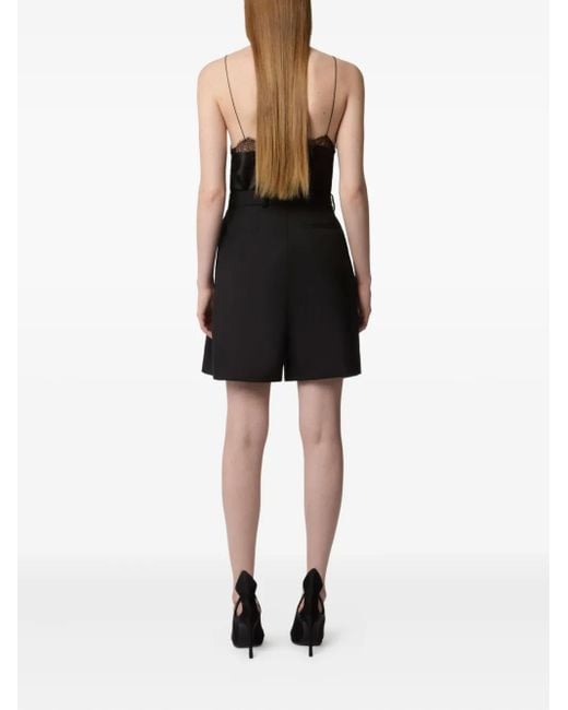 Nina Ricci ハイウエスト ショートパンツ Black