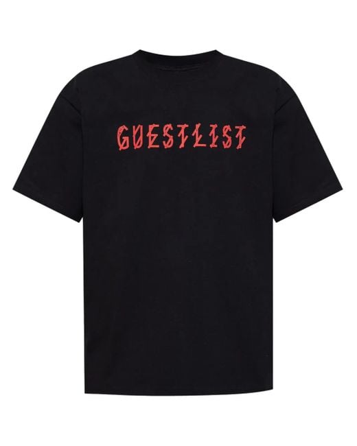 T-Shirt En Coton 44 Label Group pour homme en coloris Black