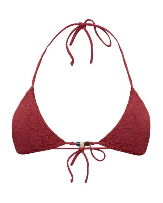 Bondeye Red Ingrid Bikini Top