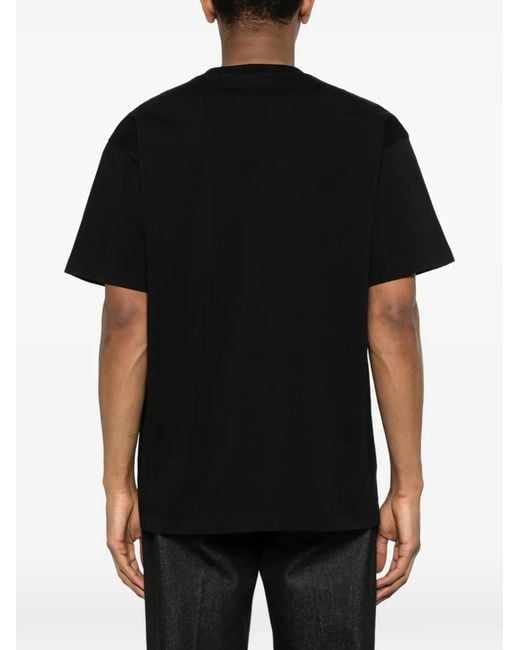 Carhartt Black Short Sleeves 'Wip Iii' Organic Cotton T-Shirt for men