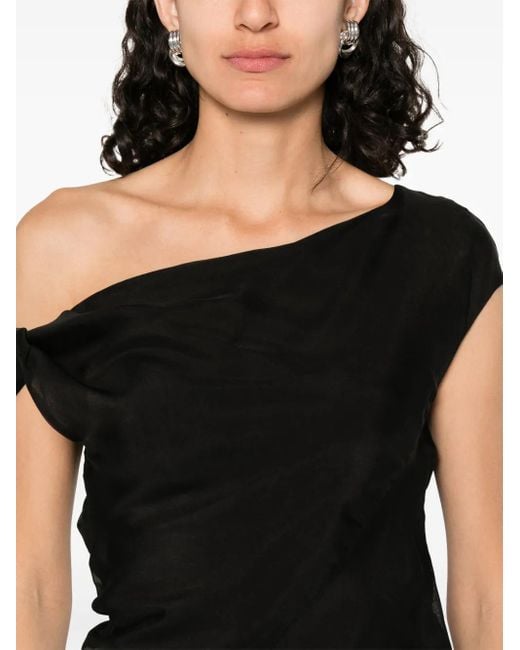 Entire studios Black Twist Top