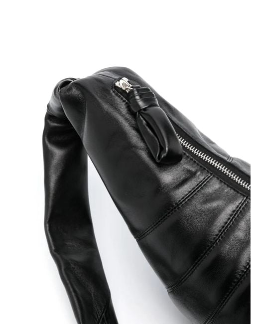 メンズ Lemaire クロワッサン メッセンジャーバッグ M Black