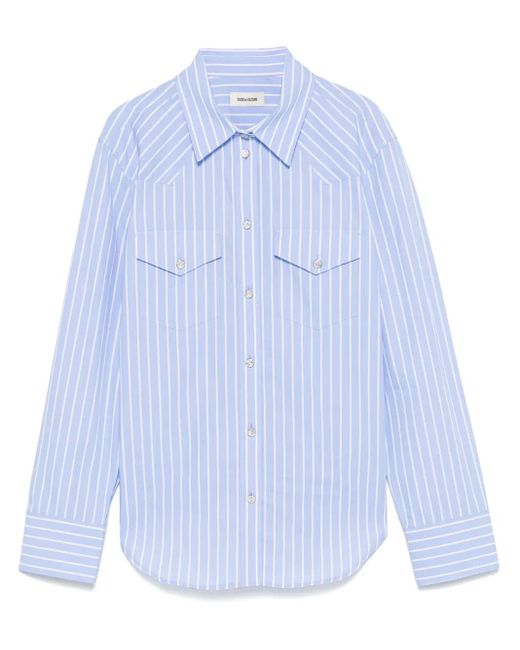 Zadig & Voltaire Thelma シャツ Blue