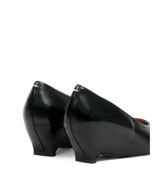 Maison Margiela Black Point-Toe Pumps