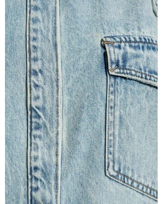 Gestuz Gzasher Denim Blouse in het Blue