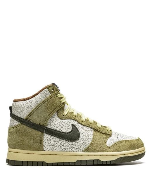Nike Green Dunk Hi Retro "Re-Raw Halloween" Sneakers for men