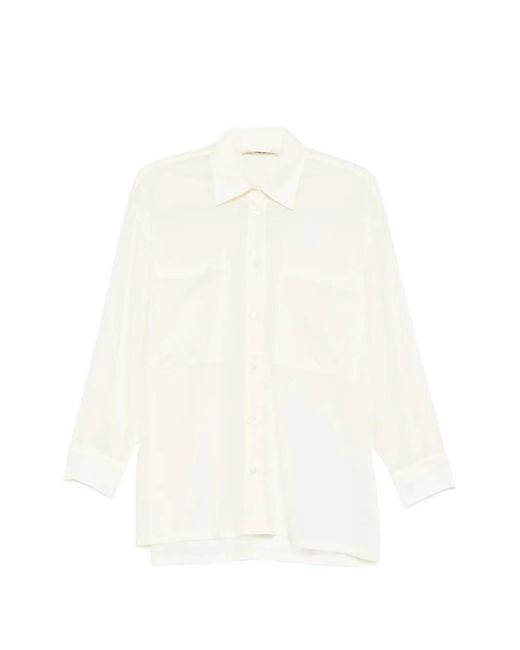 Phisique Du Role White Giovanna Long-Sleeve Shirt