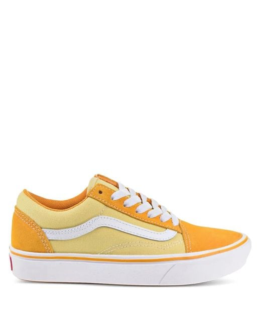 Vans Yellow Comfycush Old Skool Sneakers for men