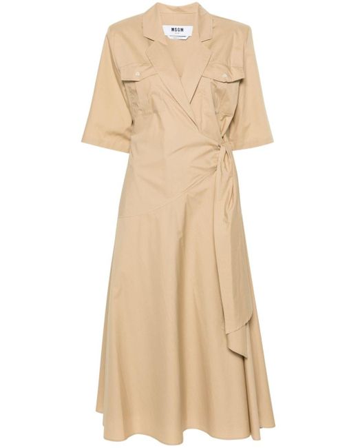 MSGM Natural Dresses